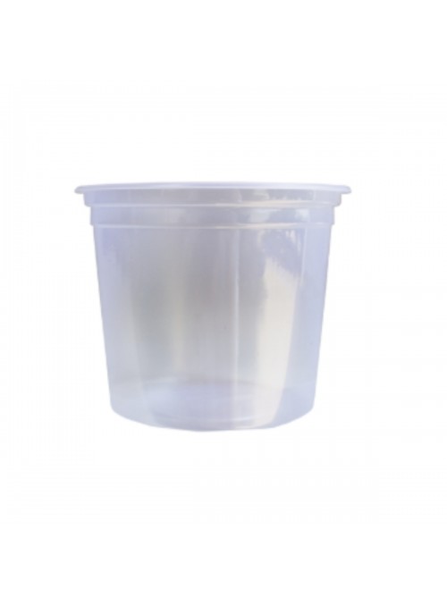 Pote Descartável Sem Tampa Transparente Para Sobremesa e Alimentos 250ml 50 Unidades