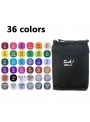 Canetinha Marcador Touch 36 Cores Para Colorir Duas Pontas