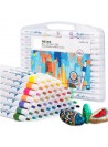 Canetinha Marcadora Tinta Acrílica 48 Cores Acrylic Marker