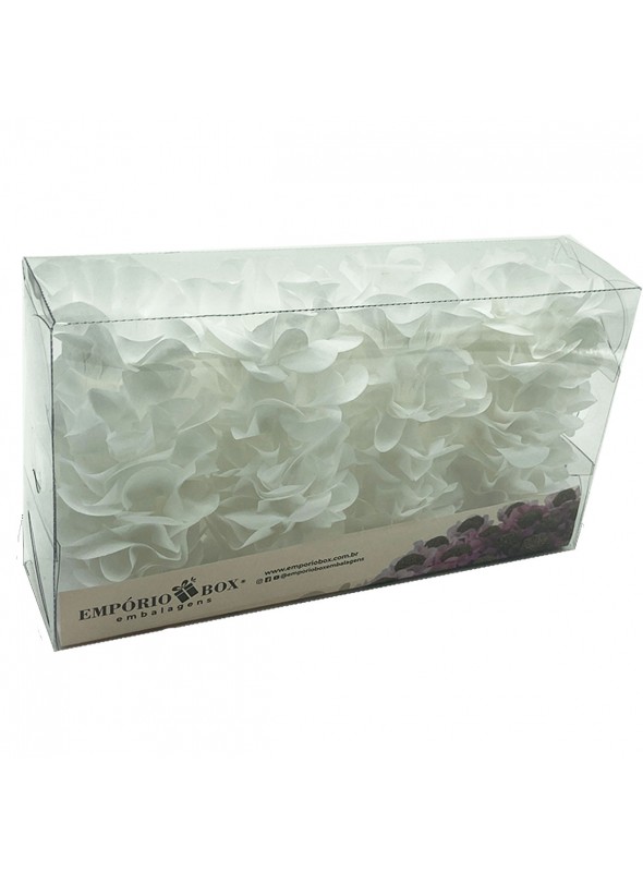 Forminhas Para Doces Flor Nena Super Seda Branca 40 Unidades