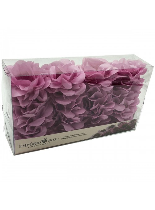 Forminhas Para Doces Flor Nena Super Seda Rosa Escuro 40 Unidades