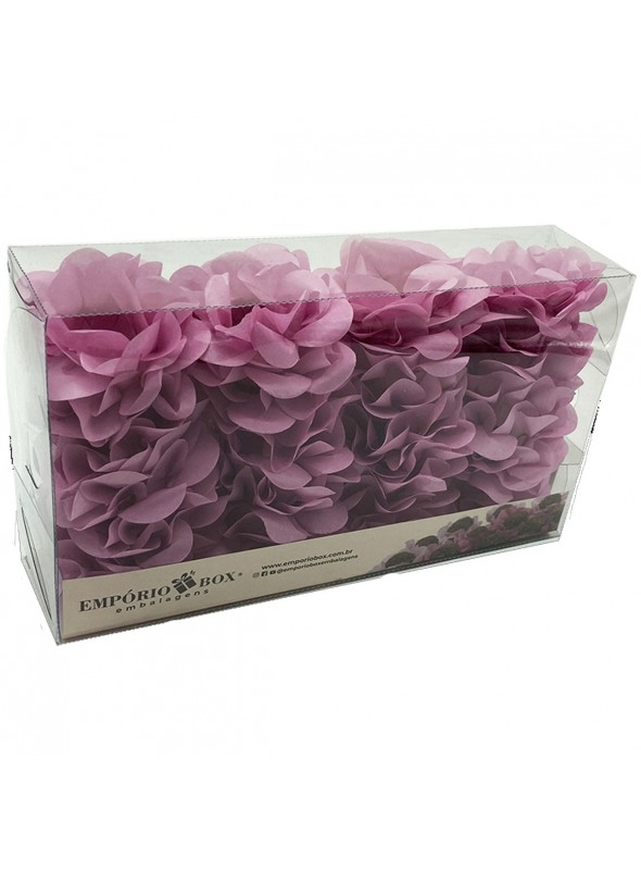 Forminhas Para Doces Flor Nena Super Seda Rosa Escuro 40 Unidades