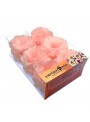 Forminhas Para Doces Flor Nena Super Seda Laranja Pêssego 40 Unidades