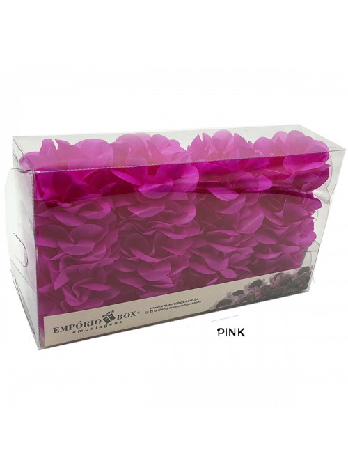 Forminhas Para Doces Flor Nena Super Seda Rosa Pink 40 Unidades