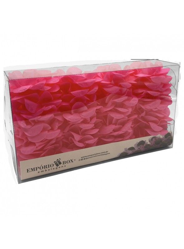 Forminhas Para Doces Flor Nena Super Seda Rosa Chiclete 40 Unidades
