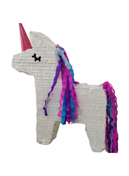 Pinhata Unicórnio Colorido com Bastão e Máscara Bam Festas Boutique de Festas