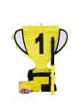 Pinhata Troféu Campeão com Bastão e Máscara Bam Festas Boutique de Festas