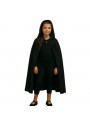 Capa Fantasia Infantil Vampiro Com Capuz Preto 80cm