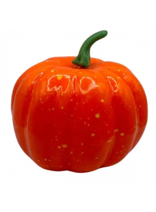 Decoração Halloween Abóbora Em Espuma 10cm 1 Unidade