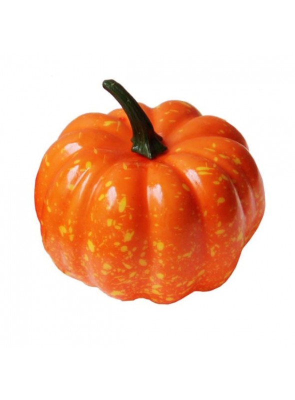 Decoração Halloween Abóbora Em Espuma 10cm 1 Unidade