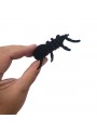 Halloween Aranha Decorativa Preta 11,5cm 4 Unidades Dia das Bruxas