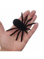 Halloween Aranha Decorativa Preta 11,5cm 4 Unidades Dia das Bruxas