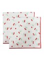 Guardanapo De Papel Cerejas 16,5cm 20 Unidades Descartáveis