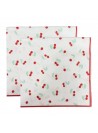 Guardanapo De Papel Cerejas 16,5cm 20 Unidades Descartáveis