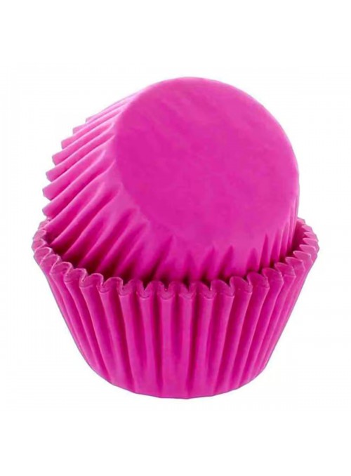 Forminhas de Cupcake Rosa Pink Impermeáveis e Forneáveis 45 Unidades