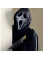Máscara Plástico Pânico Com Capuz Halloween Dia Das Bruxas