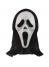 Máscara Plástico Pânico Com Capuz Halloween Dia Das Bruxas