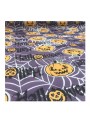Tnt Estampado Abóbora Com Fundo Roxo Halloween 2m X 1,40m