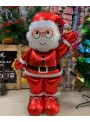 Balão Metalizado Papai Noel Natal Gigante 90,5 X 155,5cm