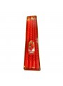 Vela Decorativa Natalina Natal Vermelho 25cm 4unid Christmas