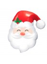 Balão Metalizado Papai Noel Gorro 54 x 56cm Decoração de Natal