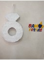 Pinhata Anel Diamante Com Bastão Máscara E Confetes Piñata