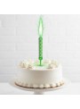 Vela de Aniversário Estrela chama Vulcão Verde – 1 unidade