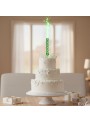 Vela de Aniversário Estrela chama Vulcão Verde – 1 unidade