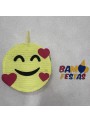 Pinhata Carinha Divertida Emoji Com Bastão Máscara E Confetes Piñata