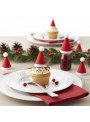 Mini Chapeuzinho Para Doces Festa Natal 4,5cm 10 Unidades