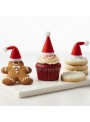 Mini Chapeuzinho Para Doces Festa Natal 4,5cm 10 Unidades