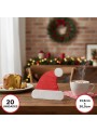 Guardanapo De Papel Gorro Papai Noel Natal 20 Unidades