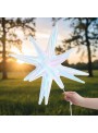 Balão Metalizado Estrela Furtacor Branco 14 Pontas 50cm