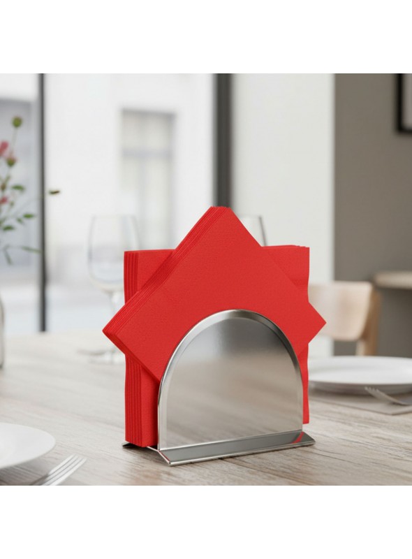Guardanapos de Papel Folha Dupla Vermelho 32x32 Silver Festas – 20 unidades