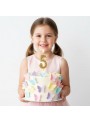 Vela de Aniversário Número 5 Glitter Dourado 4,5cm