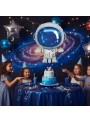 Balão Metalizado Festa Astronauta 52,4 x 70,2cm Flutua Gás Hélio