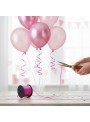 Fitilho de Plástico para Balões Rosa Pink 5mmx228,6m Ponto das Festas