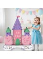 Balão Metalizado Castelo Dos Sonhos De Princesa 83 X 88cm