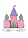 Balão Metalizado Castelo Dos Sonhos De Princesa 83 X 88cm