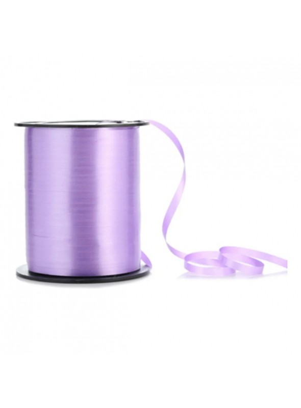 Fitilho de Plástico para Balões Lilás 5mmx228,6m Ponto das Festas