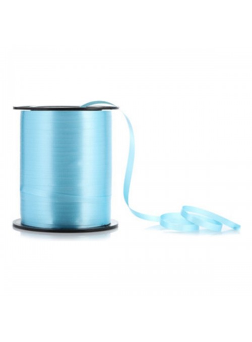 Fitilho de Plástico para Balões Azul Claro 5mmx228,6m Ponto das Festas