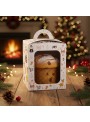 Caixa de Papel com Visor Panetone 500g Decora Doces