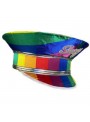 Quepe Chapéu Arco Íris Sexy Adulto Fantasia Carnaval