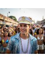 Quepe Marinheiro Luxo Branco Fantasia Carnaval