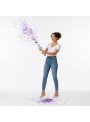 Lança Confete Bastão Chá Revelação Roxo 30cm 1 Unidade