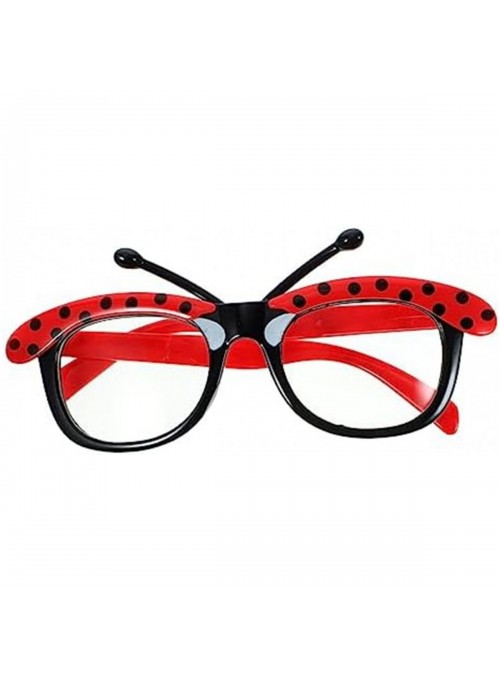 Óculos Divertido Joaninha Festa Carnaval Kit Festa