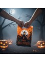 Sacola Plástica Happy Halloween Trick Or Treat Com 10 Und