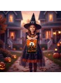 Sacola Plástica Happy Halloween Trick Or Treat Com 10 Und
