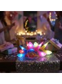 Adereço de Festa Tiara Unicórnio com Luz Luminosa Cores Sortidas Bazar