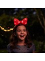 Tiara Ratinha Minnie com Luz Luminosa Vermelha 16cm Bazar